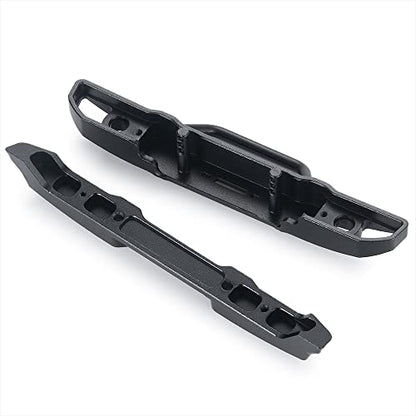 Metal Front & Rear Bumper with Lights, Front and Rear | For 1/24 Axial SCX24 AXI00006 Bronco, RC Crawler Car - color: Front and Rear