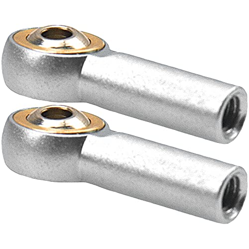 12Pack Vgoohobby Aluminum M4 Link Rod Tie Rod End Ball Head Joint Holder CW 26mm Compatible with Axial Redcat HPI Traxxas HSP 1/10 RC Car Truck Buggy Crawler (Silver) - color: Silver