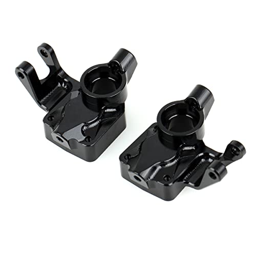LCX Racing 1/18th RC Crawler Car Front Portal Axles Aluminum Steering Knuckle for Axial Capra UTB18 Unlimited Trail Buggy, Upgrades Parts Accessories (Steering Knuckle)