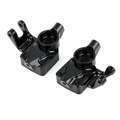 LCX Racing 1/18th RC Crawler Car Front Portal Axles Aluminum Steering Knuckle for Axial Capra UTB18 Unlimited Trail Buggy, Upgrades Parts Accessories (Steering Knuckle)