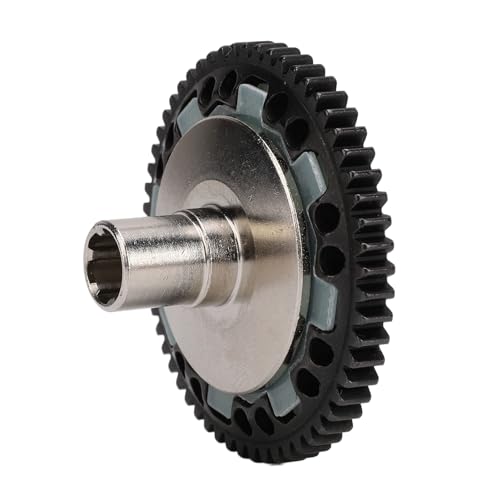57T Slipper Clutch Spur Gear Granite Upgrades Slipper Clutch for Arrma Granite, Senton 3s, Vorteks, 1/8 Typhon 3s, Big Rock 3s 1/10, Kraton 4s, Outcast 4s RC Cars (Silver)