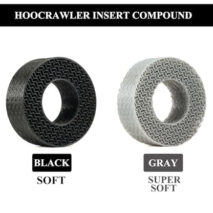 Supersoft 1.9" Tires Insert 3D Printing TPU Tire Filler Waterproof fit 118-122mm Wheel Tires 1/10 RC Crawler TRX4 SCX10 Capra H10 (Soft) - color: Soft