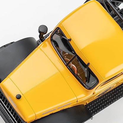 FMS Rc Car Parts RC Crawler RC Trucks Parts Replacement Accessory for 1/24 Power Wagon: Car Body with Painted Yellow - color: Yellow