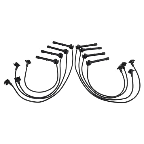 TRQ Spark Plug Wire Set | For 1996-1998 Ford Mustang - style: IWA70262