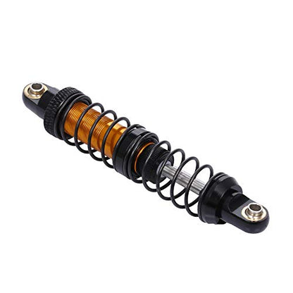 GoolRC 4pcs 80mm Metal Shock Absorber Damper Adjustable for 1/10 Tamiya CC01 RC Crawler Off-road Car - size: 80mm