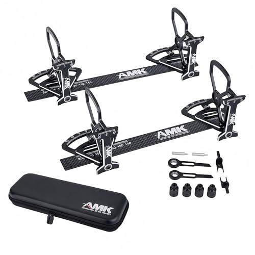 AMK 4D RC Car Chassis Setup System for 1/10 Touring Cars, Precision Setup Tool for Camber, Toe, Caster & Steering Angle with Storage Case