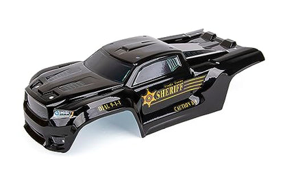 Custom Body Compatible for Sledge 6S 4WD 1/8 Truck Shell Cover (Police Style) - color: Police Style