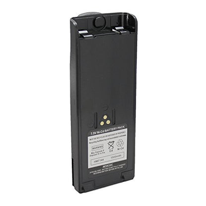 ExpertPower® 7.5V 1500mAh NiCd Battery for Motorola NTN7143 NTN7144 HT1000 GP900 MT2000 MTS2000 MTX8000 MTX9000 Radios | High-Performance Rechargeable Pack – Black - size: NTN-7144