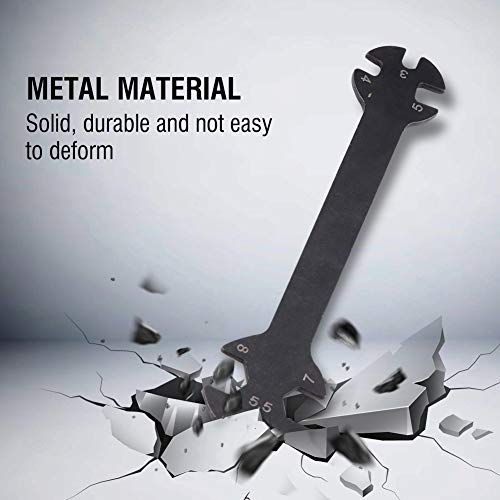 :10 RC Tools RC Car Turnbuckle Wrench S Multi Function Wrench for Remote Control Model Cars Metal Accessory for Car Maintenance Versatile Tool for Easy Adjustments