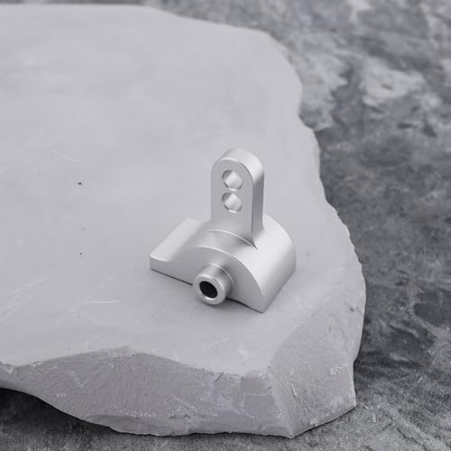RC Car Rear Upper Link Riser Compatible with Axial SCX10 III AR45P 1/10 RC Crawler LCG Chassis DIY (Silver) - color: Silver