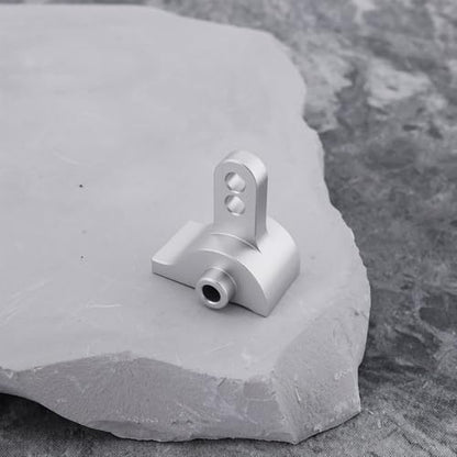 RC Car Rear Upper Link Riser Compatible with Axial SCX10 III AR45P 1/10 RC Crawler LCG Chassis DIY (Silver) - color: Silver