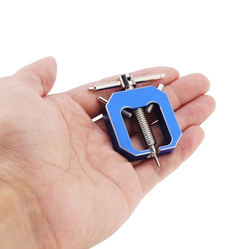 RC Motor Gear Puller Universal Motor Pinion Gear Puller Remover for Vehicle Model/Small Motor with Blue Gear Puller, Motor Pinion Gear Professional Remover(2pcs)