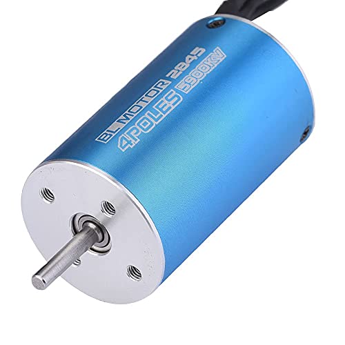 4 Pole 12 Slot RC Brushless Motor, High Speed Motor Controller 2845 5000/5900KV RC Vehicles Truck Update Parts for 1/12 1/14 Scale Brushless RC Car ﻿