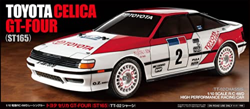TAMIYA 1/10 Toyota Celica GT-Four ST165 TT-02 TAM58718A Cars Elec Kit 1/10 On-Road