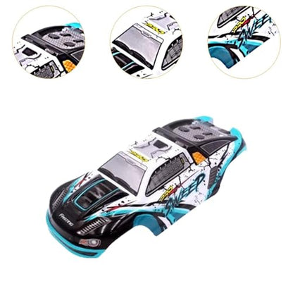 RC Body Shell 1/16 RC Car Body Shell Cover Upgrade Part RC Car Replace Parts Painted Body Shell DIY Accessory Lightweight Suitable for 16101 16102, Green - color: Green