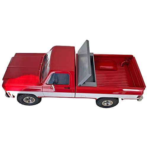 Toolbox Spare Battery Box Truck Bed Upgrade Parts for FCX18 K10 / EAZYRC Glacier RC Crawler（No Vehicles Included）