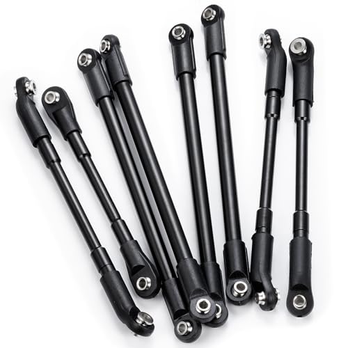 8PCS Aluminum Alloy Link Rod Linkage Wheelbase | Upgrade Parts, For 1/10 D90, RC Crawler Car Whole Car