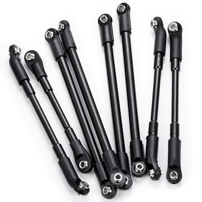 8PCS Aluminum Alloy Link Rod Linkage Wheelbase | Upgrade Parts, For 1/10 D90, RC Crawler Car Whole Car