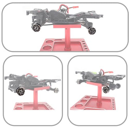 Brass Steering Knuckles & Rear Axle Weights for 1/30 Scale RC Crawler | Black Coating,CNC Machined,Heavy Duty Upgrade Parts,Easily install,Precision Fit