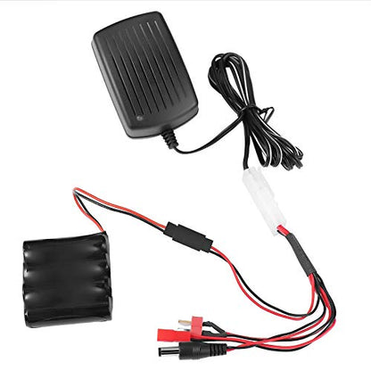 Delta Peak Detection NiMH/NiCd Battery Charger 3.6V-10.8V Airsoft Batteries, RC Car, RC Truck, Air Gun,RC Airplanes, for Standard/Mini Tamiya, JST, T Plug, JR FUTABA...