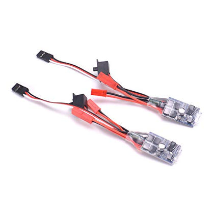 YoungRC 30A ESC Brushed Electric Speed Controller for DIY Mini RC Car or Boat Tank w/Brake