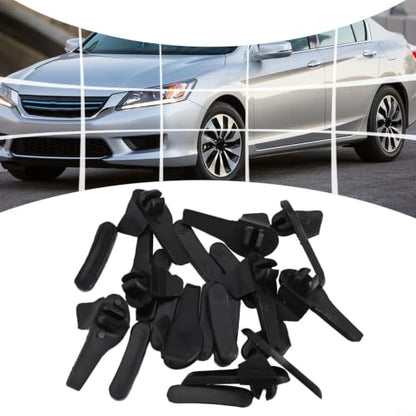 20pcs Nylon Mount Demount Wing for Duckhead Insert Tire Machine - Wheel Side Protector Black - Garage Equipment Accessory