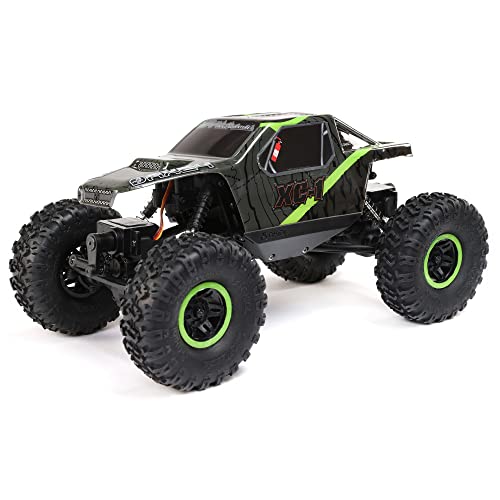 Axial RC Truck 1/24 AX24 XC-1 4WS Crawler Brushed RTR (Includes Everything Needed No Other purchases Required), Green, AXI00003T1 - color: Green