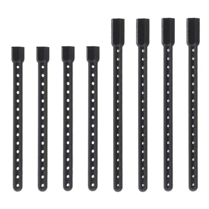 8PCS 1/10 RC Car Shell Holder Column Mounts 70mm 83mm Plastic Body Post Compatible with HSP 94122 94123 94102 94103 Redcat Racing Lightning EP Drift STK EPX PRO Upgrade Parts
