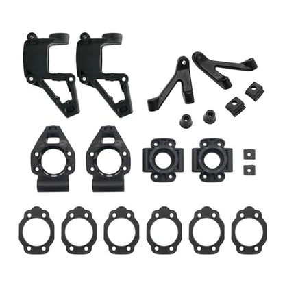 FLMLF Nylon Front and Rear Hub Carrier Kit for 1/5 HPI ROVAN Baja KM 5T 5B 5SC ROFUN BAHA RC CAR Toys Parts