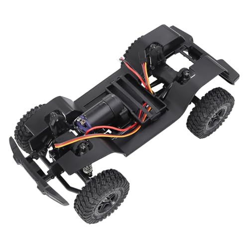 for TRX4M 155mm 6.10in Wheelbase Assembled Frame Chassis Front Rear Axles Gearbox for 1/18 AX-8560 Rc Crawler TRX4-M Bronco Defender