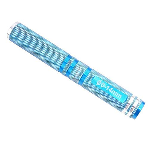 Replacement Part For Metal Hole Puncher For 1/10 RC Car Shell Body Reamer Drills 0-14mm 80105 R/C Hobby Tool - (Color: Blue) - color: Blue