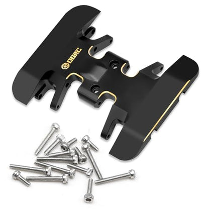 OGRC 32g Brass Skid Plate Heavy Counterweight Center Gearbox Mount for Axial SCX24 Deadbolt C10 JLU Gladiator Bronco 1/24 RC Upgrade Parts