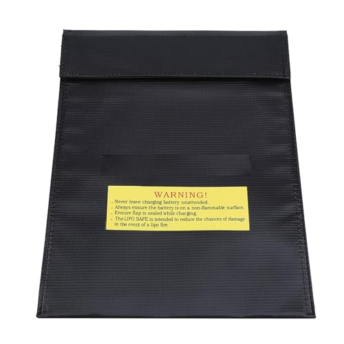 Li po Battery Fireproof Bag, Lightweight Pouch Charging SackMade of Fireproof Cloth, for Lithium Battery, Hydrogen Battery