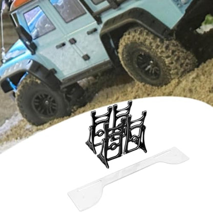 harayaa Off Road Chassis Setup System Set RC Car Aluminum Alloy Setup Gauge Tool Alignment Adjustment Ruler Multifunctional Camber Toe Slip Suitable, Without Wrench - color: Without Wrench