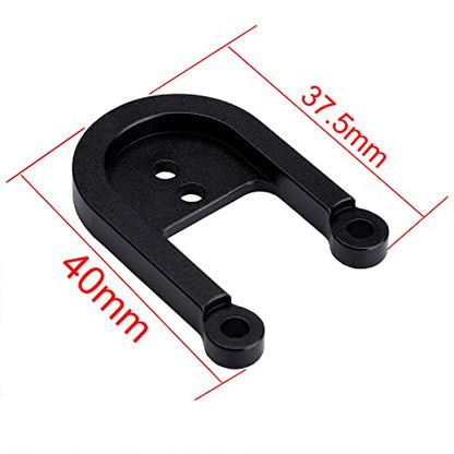 2pcs Aluminum Front/Rear Shock Tower Hoops Bracket Mount for 1/10 RC CAR RC4WD Gelande II Chassis (Rear Shock Hoops) - style: Rear Shock Hoops