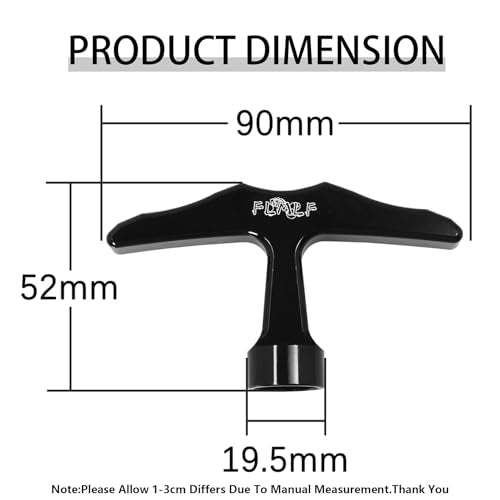 Alloy CNC Pull Starter Handle for Zenoah CY Rovan TSRC Engine (Black) | for 1/5 Hpi Rofun Km Baja Lois 5ive-T FG GoPed Redcat Rc Car Parts - color: Black