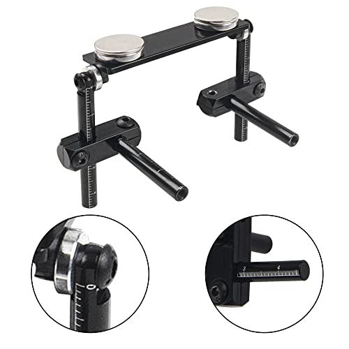 1Set ShareGoo RC Magnetic Body Post Stealth Invisible Body Shell Mount Column Kit Compatible with HSP Sakura D3 XIS Himoto HPI Tamiya TT-01 TT-02 1/10 RC Touring Car Drift Car (Black) - color: Black