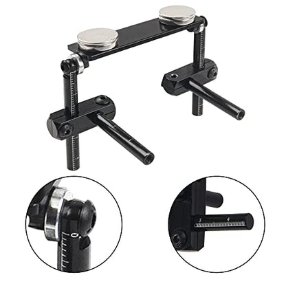 1Set ShareGoo RC Magnetic Body Post Stealth Invisible Body Shell Mount Column Kit Compatible with HSP Sakura D3 XIS Himoto HPI Tamiya TT-01 TT-02 1/10 RC Touring Car Drift Car (Black) - color: Black