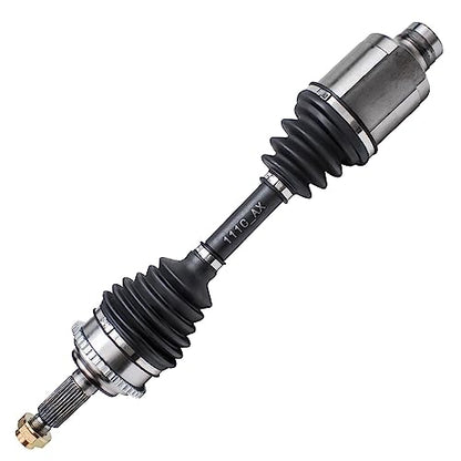 Detroit Axle - Front 4pc Steering Knuckles CV Axles for 06-09 Ford Fusion | Mercury Milan, 06 Lincoln Zephyr, 2 CV Axle Shafts 2 Steering Knuckles & Wheel Bearing Hubs 2006 2007 2008 2009 Replacement - size: 4UX47643/Kit