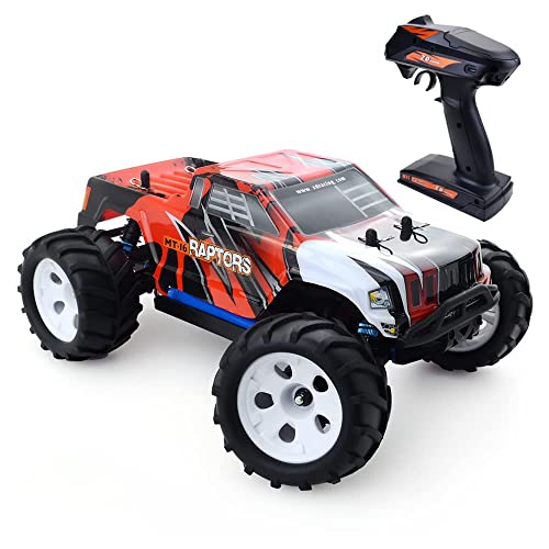 1/16 Scale RTR Remote Control Car for Adults,Max 40 Km/h Fast RC Cars with Brushless Motor, 4X4 Race Offroad RC Truck, Remote Control Monster Trucks