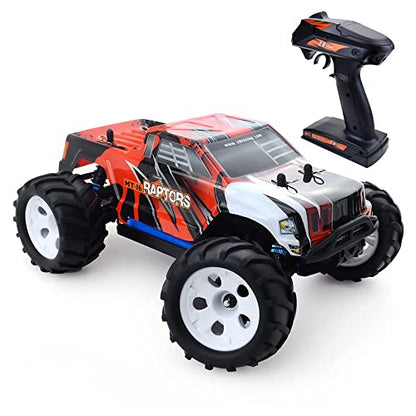 1/16 Scale RTR Remote Control Car for Adults,Max 40 Km/h Fast RC Cars with Brushless Motor, 4X4 Race Offroad RC Truck, Remote Control Monster Trucks