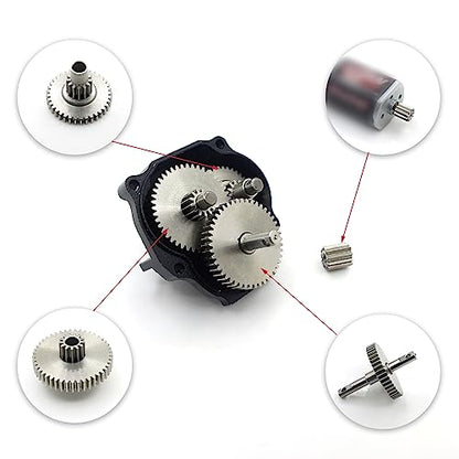 Stainless Steel 16.6:1 Overdrive Transmission Gear for 1/18 TRX4M RC Crawler - size: 16.6:1