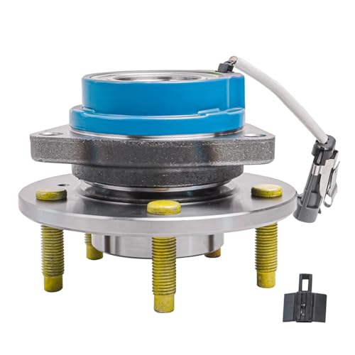 Detroit Axle - Front Left CV Axle Wheel Bearing Hub for Chevrolet Impala | Monte Carlo LaCrosse Regal Lucerne Pontiac Grand Prix Bonneville, CV Axle Assembly Wheel Bearing and Hub Replacement - size: 2WX34481/Pair