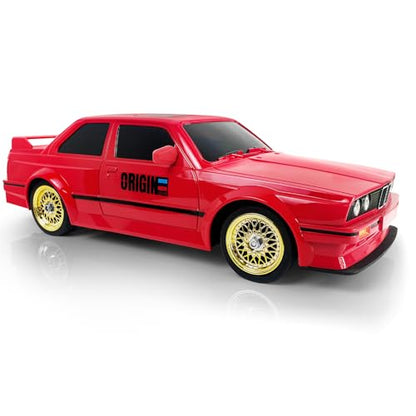 Remote Control Cars 1:16 Scale RC Drift Car 2.4Ghz 30KM/H High Speed 4WD RTR Racing Car with Drift Tires LED Lights 2PCS Rechargeable Batteries RC Sport Cars Toys for Adults Boys Girls Kids Gift - color: Red