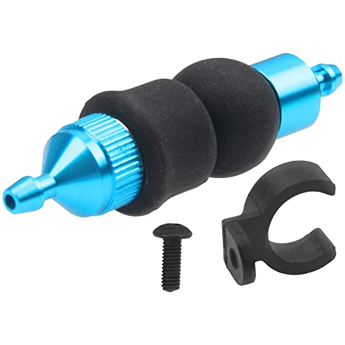ShareGoo 1/8 1/10 RC Car Manual Oil Pump Compatible with HSP WLtoys HPI Tamiya Arrma Traxxas 1/10 Nitro Power Off-Road RC Car (Blue) - color: Blue