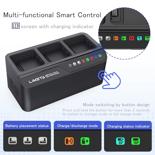 Mavic 3 Battery Charger for DJI Mavic 3 pro Enterprise Classic Cine Thermal Drone Battery Pack 200W Fast Charging Station Hub with Charge Discharge Storage - size: Mavic 3/3 pro