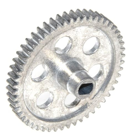 Differential Drive Gear Parts Compatible with WLtoys 1/12 124008 Rc Car Differential Diff Gear Upgrade Parts(silver gray)