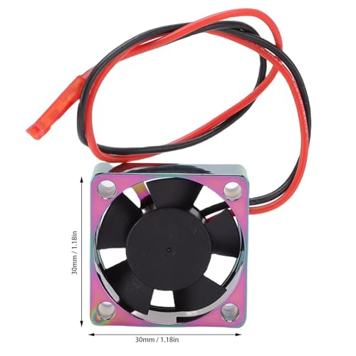 RC ESC For DC7V RC Car Heatsink Aluminum Alloy 28000 High Speed Motor Cooling Fan Repair And Replacement Parts