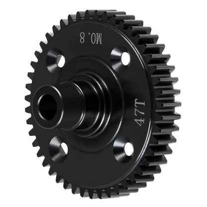 Steel Mod 0.8/32P 47T Center Diff Spur Gear for Tra-xxas Mini Maxx | WD Mini XRT VXL-3S Monster 1:16 Truck Upgrades
