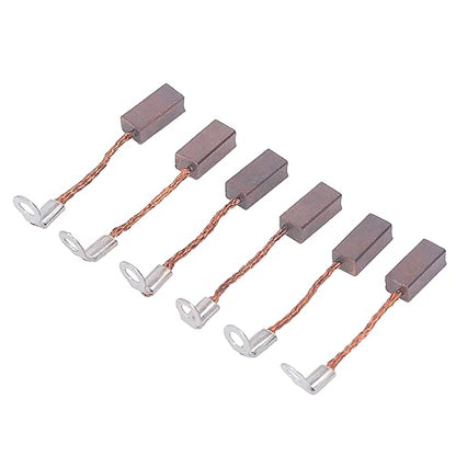 6pcs RC Carbon Motor Brush Climbing Car Brush Motor Replacement Part 35mm for 540 550